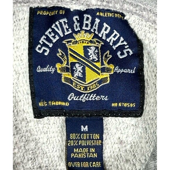 Vintage Duke Embroidered Blue Devils Sweatshirt Mens Medium Y2K Steve And Barrys - Picture 4 of 9